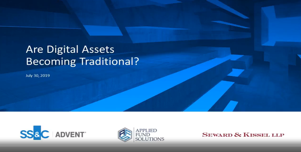 Are Digital Assets becoming traditional - Applied Fund Solutions